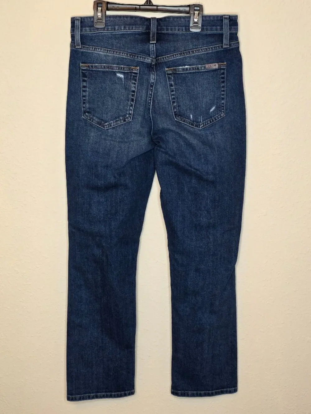 Joe's Jeans Distressed Straight Leg, High-Rise Denim Women's Jeans, Size 28